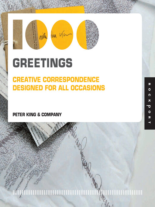 Title details for 1,000 Greetings by Peter King & Co. - Available